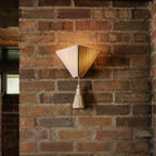 Workstead-Lantern-Pyramid-Sconce-Situ-Brick-Fireplace-On