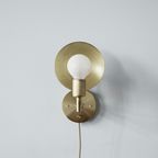 Sconce Plug-In_Front_Brass